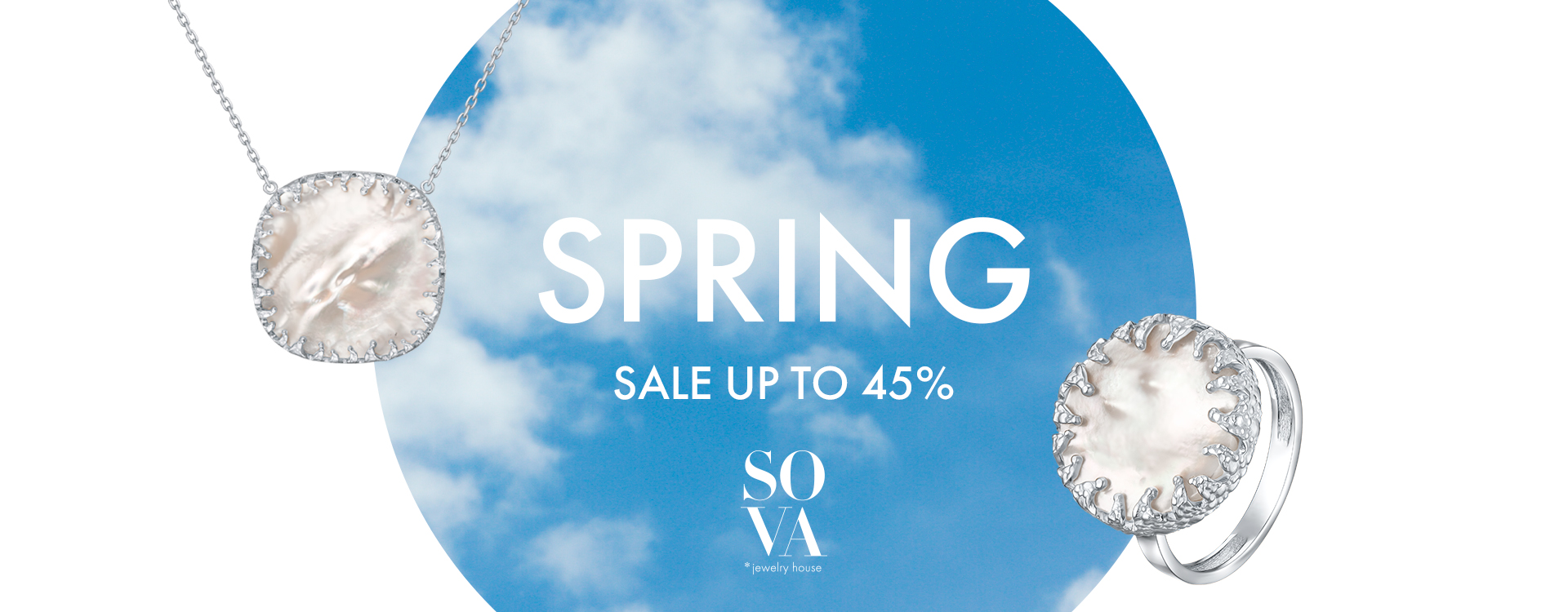 SPRING SALE up to 45% in SOVA