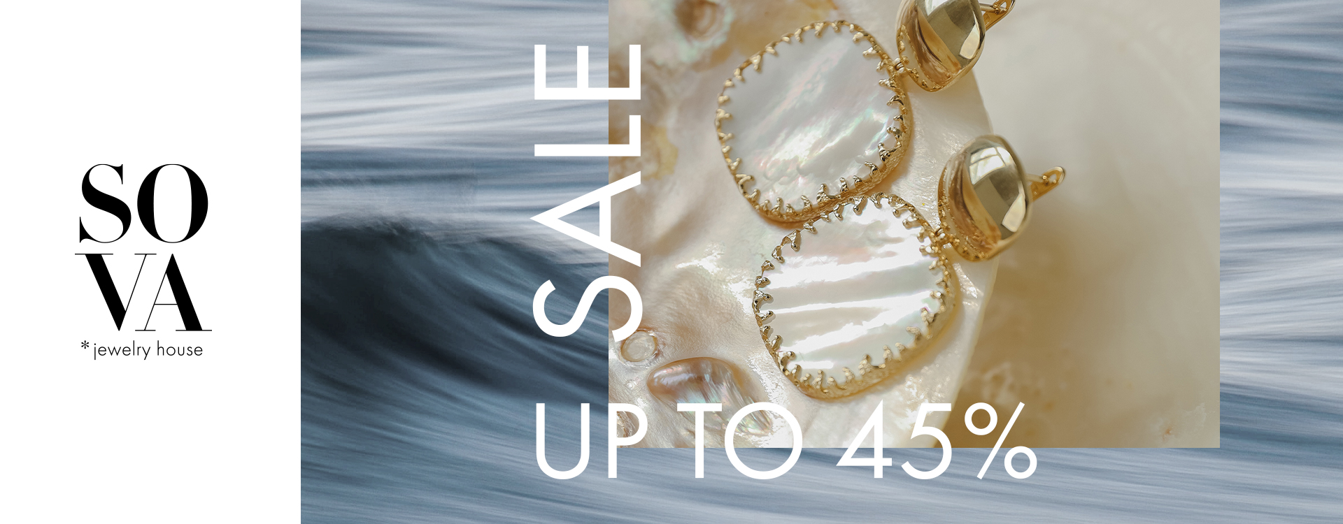 Up to 45% off jewelry at SOVA