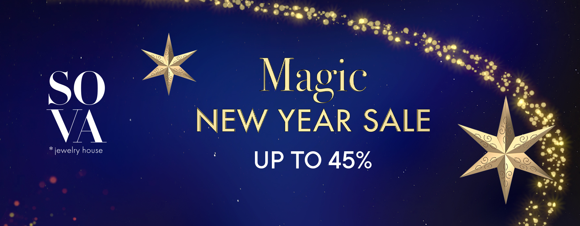 Magic NEW YEAR SALE from SOVA