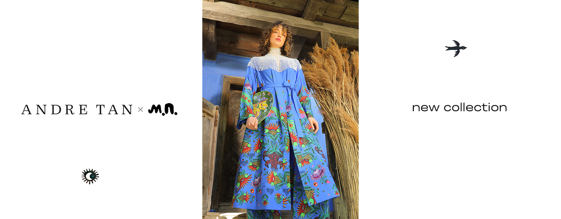 New collection ANDRE TAN x Mariia Prymachenko 