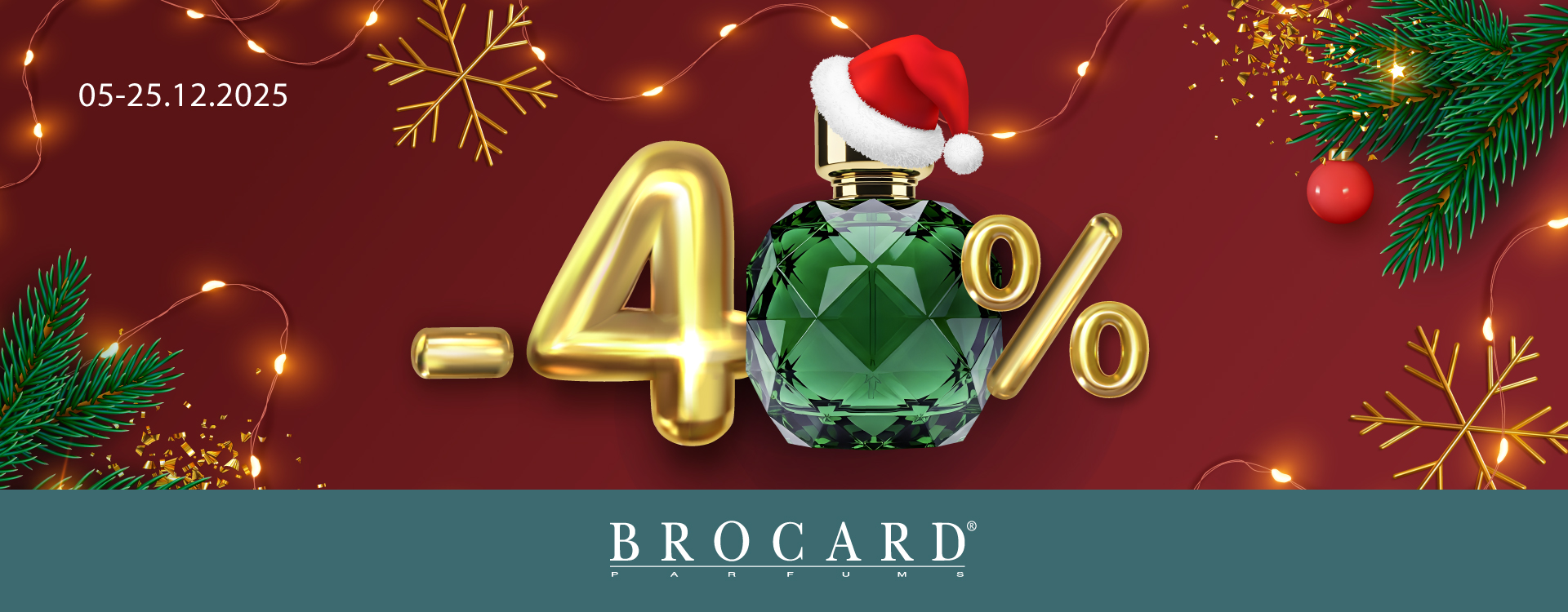 40% discount at BROCARD
